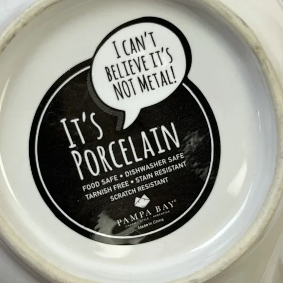 Pampa Bay Silver Pomegranate Bowl‎ and Spoon Set Titanium Finish- Beautiful NEW - Picture 5 of 8